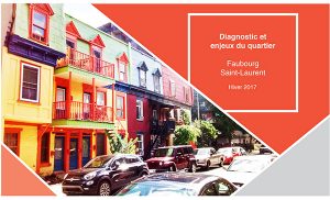 Diagnostic et enjeux du quartier faubourg Saint-Laurent Hivert 2017